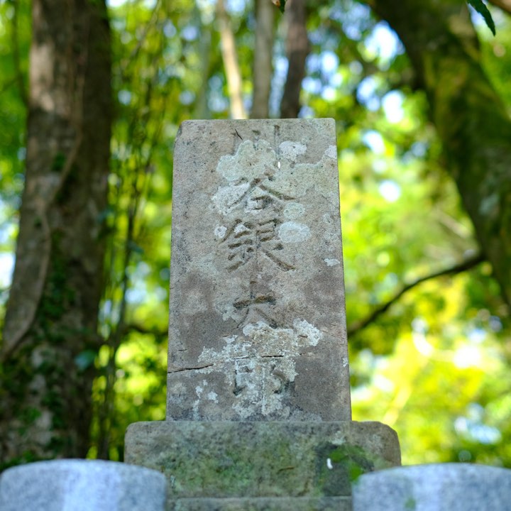 川谷銀太郎の墓の写真